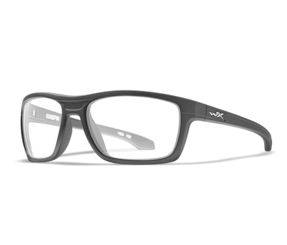 Wiley X WX KINGPIN Oval Sunglasses Matte Graphite 60-19-122