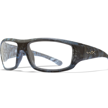 Wiley X WX OMEGA Oval Sunglasses Kryptek Neptune 66-17-125