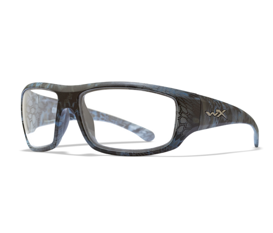 Wiley X WX OMEGA Oval Sunglasses Kryptek Neptune 66-17-125