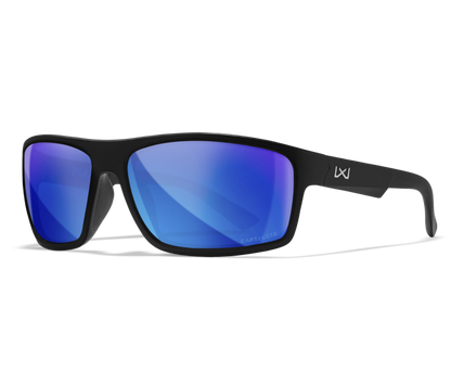 Wiley X WX PEAK XL Oval Sunglasses Matte Black 67-16-130