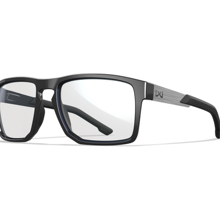 Wiley X WX APEX Oval Sunglasses Gloss Black 55-17-135