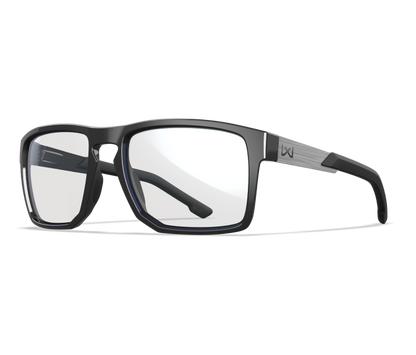 Wiley X WX APEX Oval Sunglasses Gloss Black 55-17-135