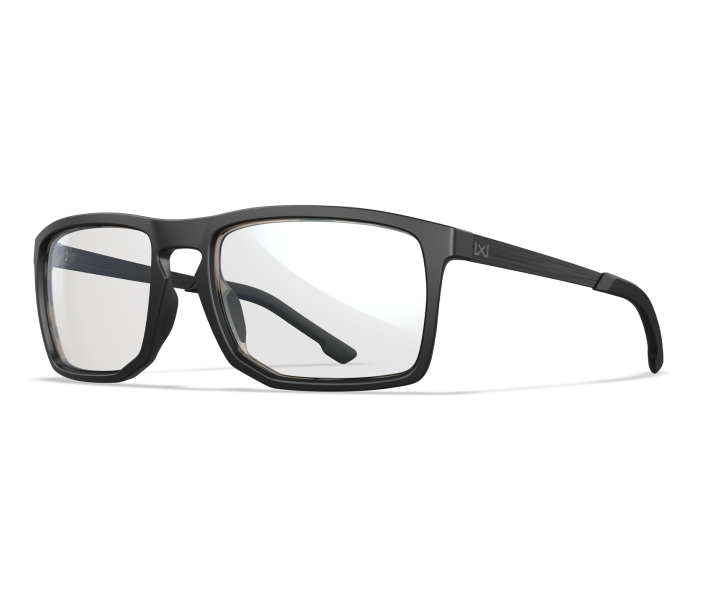 Wiley X WX AXE Oval Sunglasses Matte Black 56-18-130