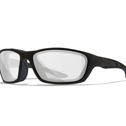 Wiley X BRICK Oval Sunglasses Matte Black 63-18-120
