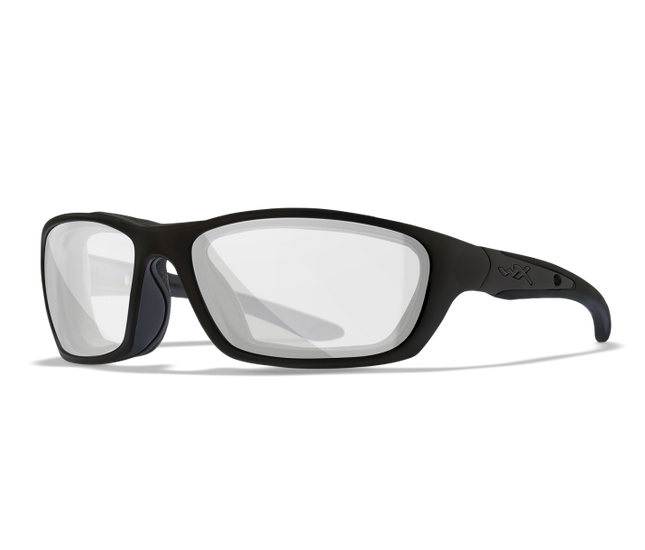 Wiley X BRICK Oval Sunglasses Matte Black 63-18-120