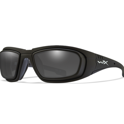 Wiley X WX BOSS Oval Sunglasses Matte Black 59-23-125