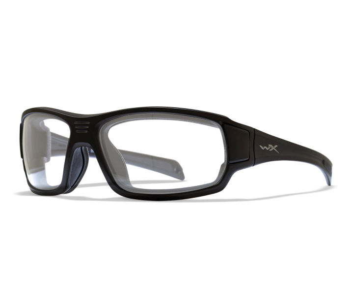 Wiley X WX BREACH Oval Sunglasses Matte Black 63-15-115