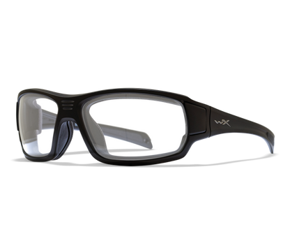 Wiley X WX BREACH Oval Sunglasses Matte Black 63-15-115