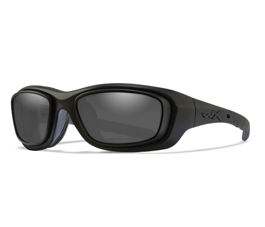Wiley X WX GRAVITY Oval Sunglasses Matte Black 55-20-119