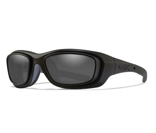 Wiley X WX GRAVITY Oval Sunglasses Matte Black 55-20-119