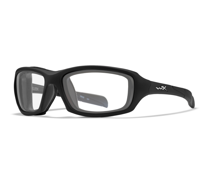 Wiley X WX SLEEK Oval Sunglasses Matte Black 60-14-121