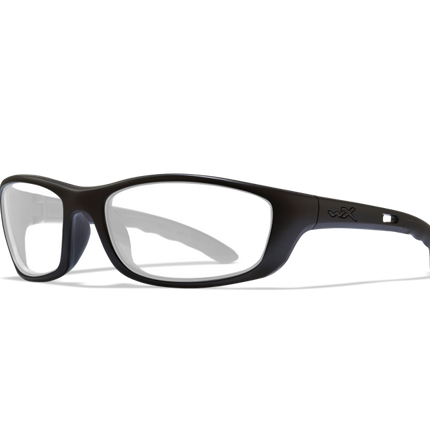 Wiley X P-17 Oval Sunglasses Matte Black 61-18-120