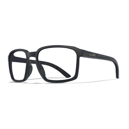Wiley X WX ALFA Oval Sunglasses Matte Black 56-18-135