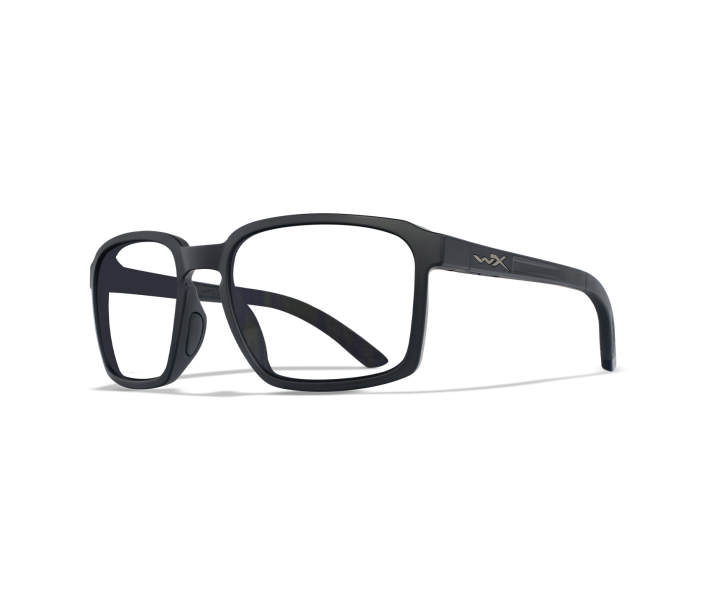 Wiley X WX ALFA Oval Sunglasses Matte Black 56-18-135