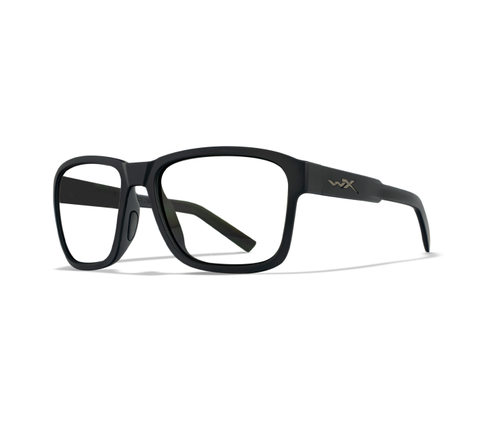 Wiley X WX TREK Oval Sunglasses Matte Black 57-17-140