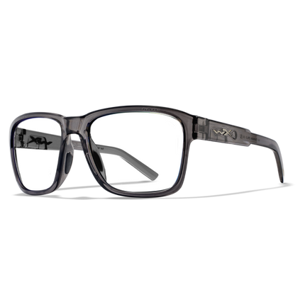 Wiley X WX TREK Oval Sunglasses Gloss Crystal Dark Grey 57-17-140