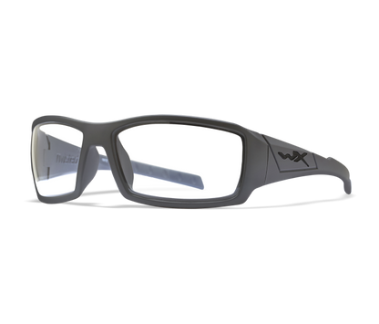 Wiley X WX TWISTED Oval Sunglasses Matte Grey 65-17-125
