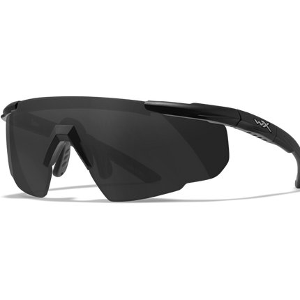 Wiley X SABER ADVANCED Semi Rimless Sunglasses Matte Black 44-25-114