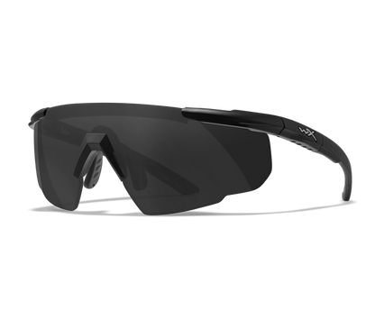 Wiley X SABER ADVANCED Semi Rimless Sunglasses Matte Black 44-25-114