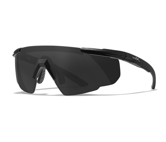 Wiley X SABER ADVANCED Semi Rimless Sunglasses Matte Black 44-25-114