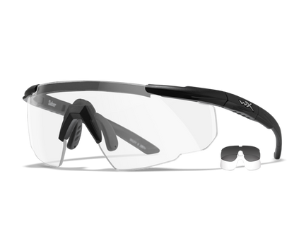 Wiley X SABER ADVANCED Semi Rimless Sunglasses Matte Black 44-25-114