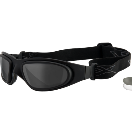 Wiley X SG-1 Full Rim Sunglasses Matte Black 60-24-130