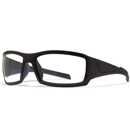 Wiley X WX TWISTED Oval Sunglasses Matte Black 65-17-125