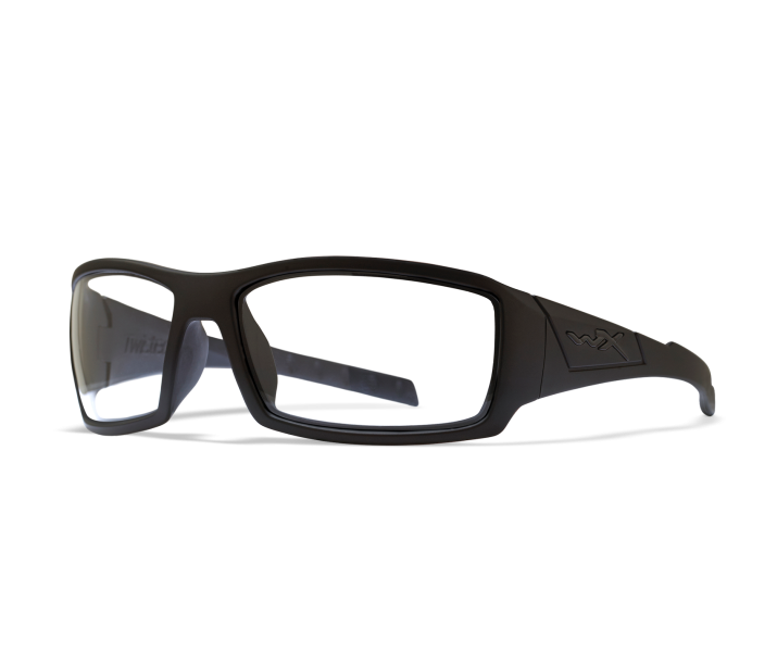 Wiley X WX TWISTED Oval Sunglasses Matte Black 65-17-125