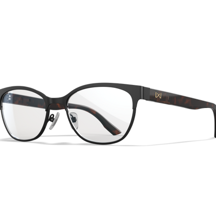 Wiley X WX HARMONY Full Rim Eyeglasses Matte Black/gloss Demi Frame 55-18-145