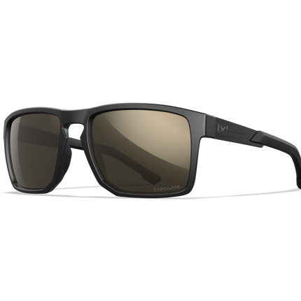 Wiley X WX APEX Oval Sunglasses Matte Black 55-17-135