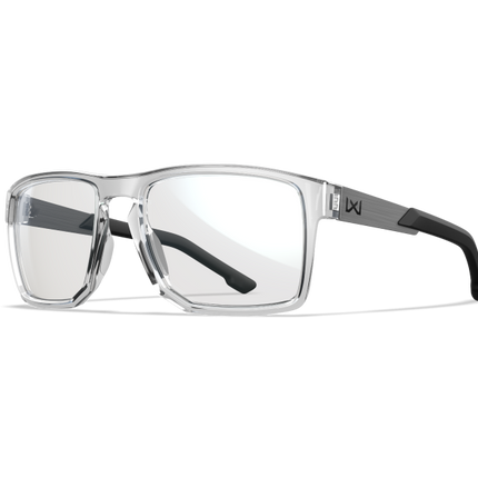 Wiley X WX APEX Oval Eyeglasses Gloss Crystal Clear 55-17-135