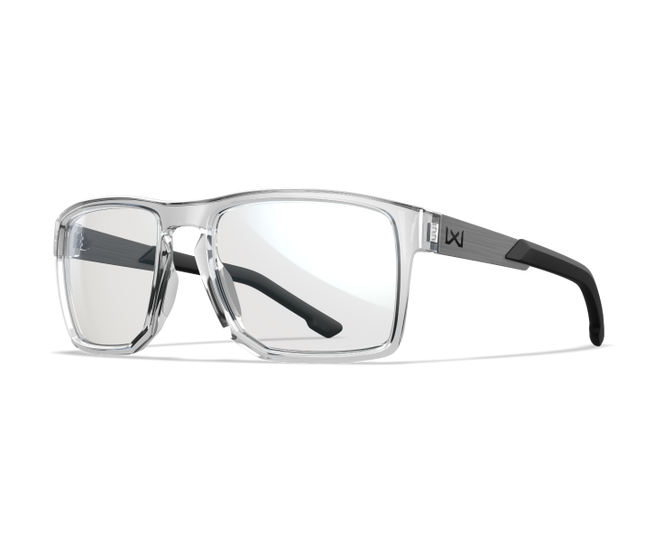 Wiley X WX APEX Oval Eyeglasses Gloss Crystal Clear 55-17-135