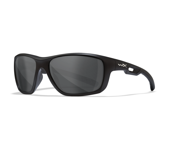 Wiley X WX ASPECT Oval Sunglasses Matte Black 60-18-130