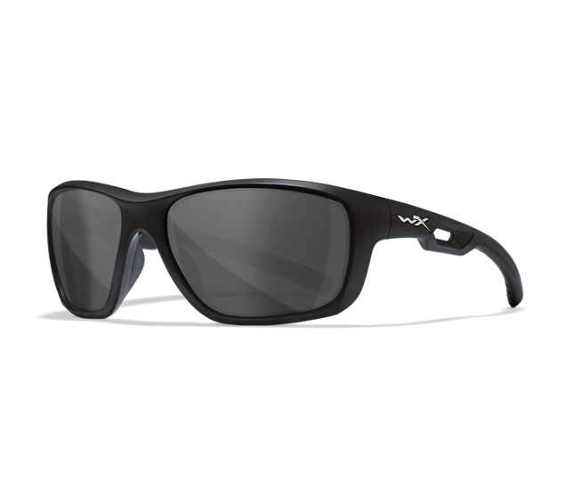 Wiley X WX ASPECT Oval Sunglasses Matte Black 60-18-130