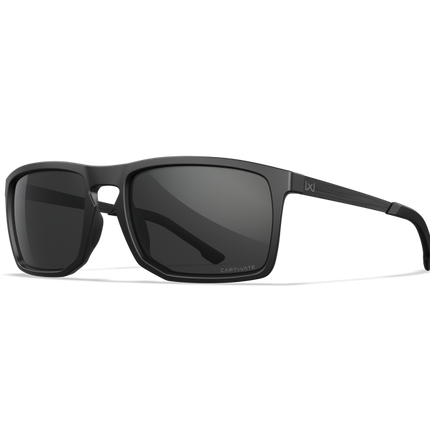 Wiley X WX AXE Oval Sunglasses Matte Black 56-18-130