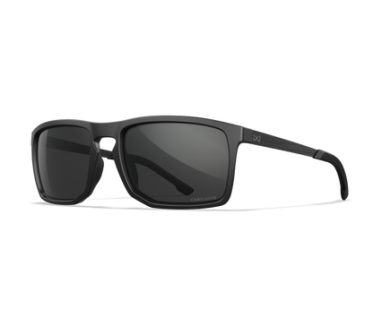 Wiley X WX AXE Oval Sunglasses Matte Black 56-18-130