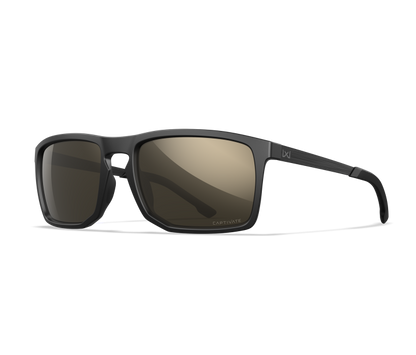Wiley X WX AXE Oval Sunglasses Matte Black 56-18-130