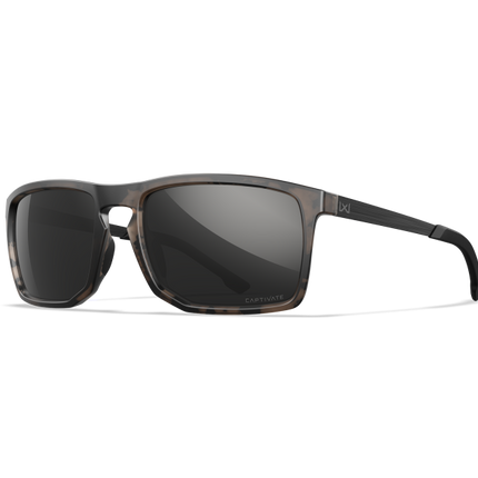 Wiley X WX AXE Oval Sunglasses Matte Tortoise Brown 56-18-130