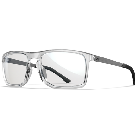 Wiley X WX AXE Oval Eyeglasses Gloss Crystal Clear 56-18-130