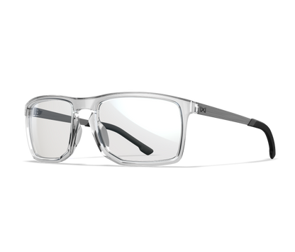 Wiley X WX AXE Oval Eyeglasses Gloss Crystal Clear 56-18-130