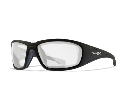 Wiley X WX BOSS Oval Sunglasses Matte Black 68-18-125