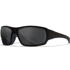 Wiley X WX BREACH Oval Sunglasses Matte Black 63-15-115