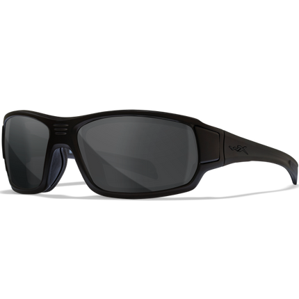 Wiley X WX BREACH Oval Sunglasses Matte Black 63-15-115