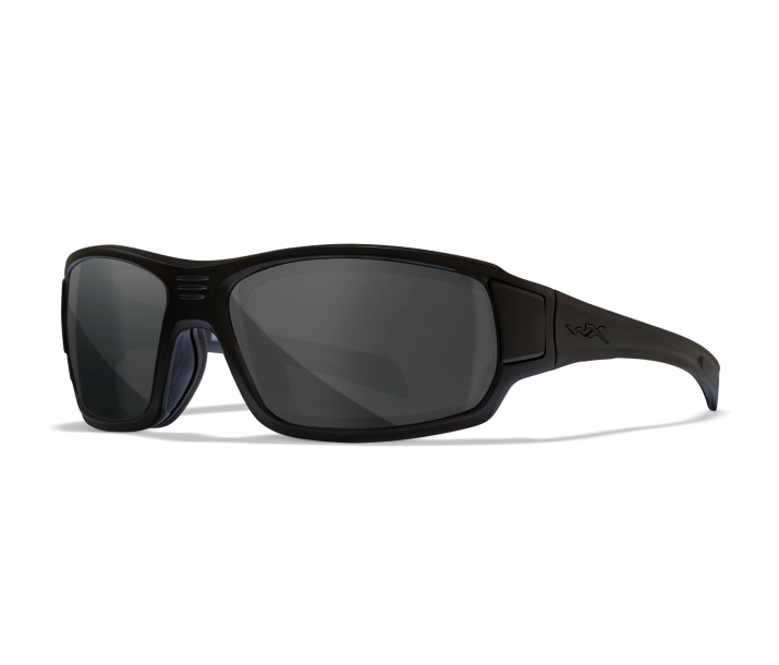 Wiley X WX BREACH Oval Sunglasses Matte Black 63-15-115