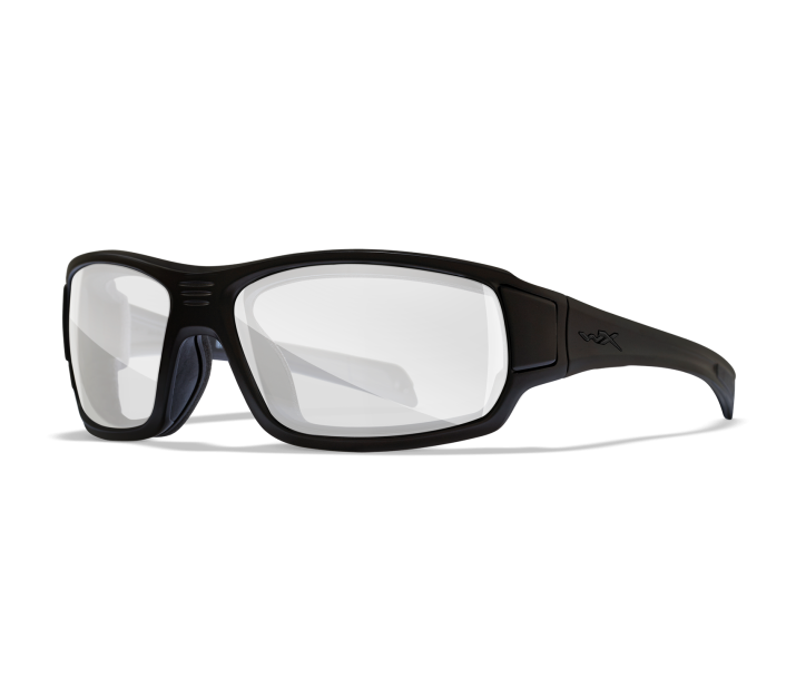 Wiley X WX BREACH Oval Sunglasses Matte Black 63-15-115
