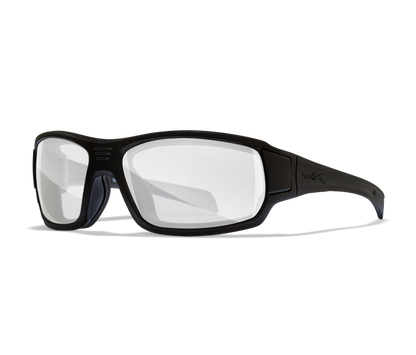 Wiley X WX BREACH Oval Sunglasses Matte Black 63-15-115