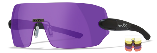 Wiley X WX DETECTION Semi Rimless Sunglasses  Matte Black ----118