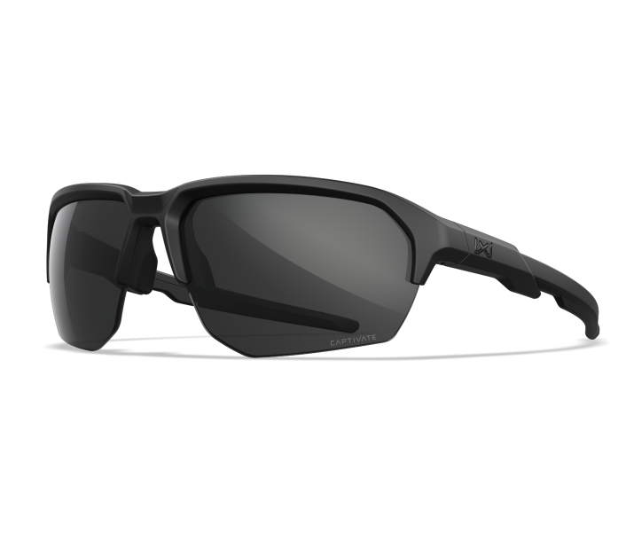 Wiley X WX JAKL Semi Rimless Eyeglasses Matte Black W/bloss Black Logo 67-8-132