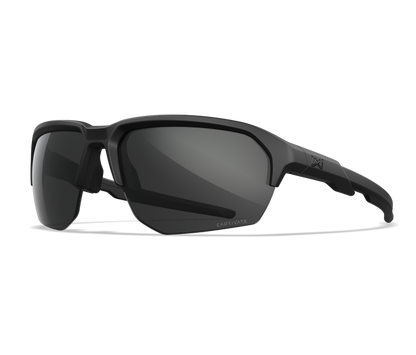 Wiley X WX JAKL Semi Rimless Eyeglasses Matte Black W/bloss Black Logo 67-8-132