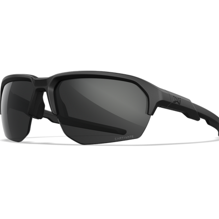 Wiley X WX JAKL Semi Rimless Sunglasses Matte Black 67-8-132